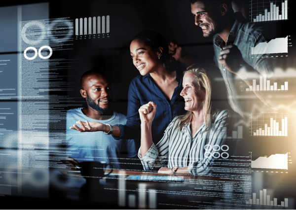 Digital transformation management business team collaboration
